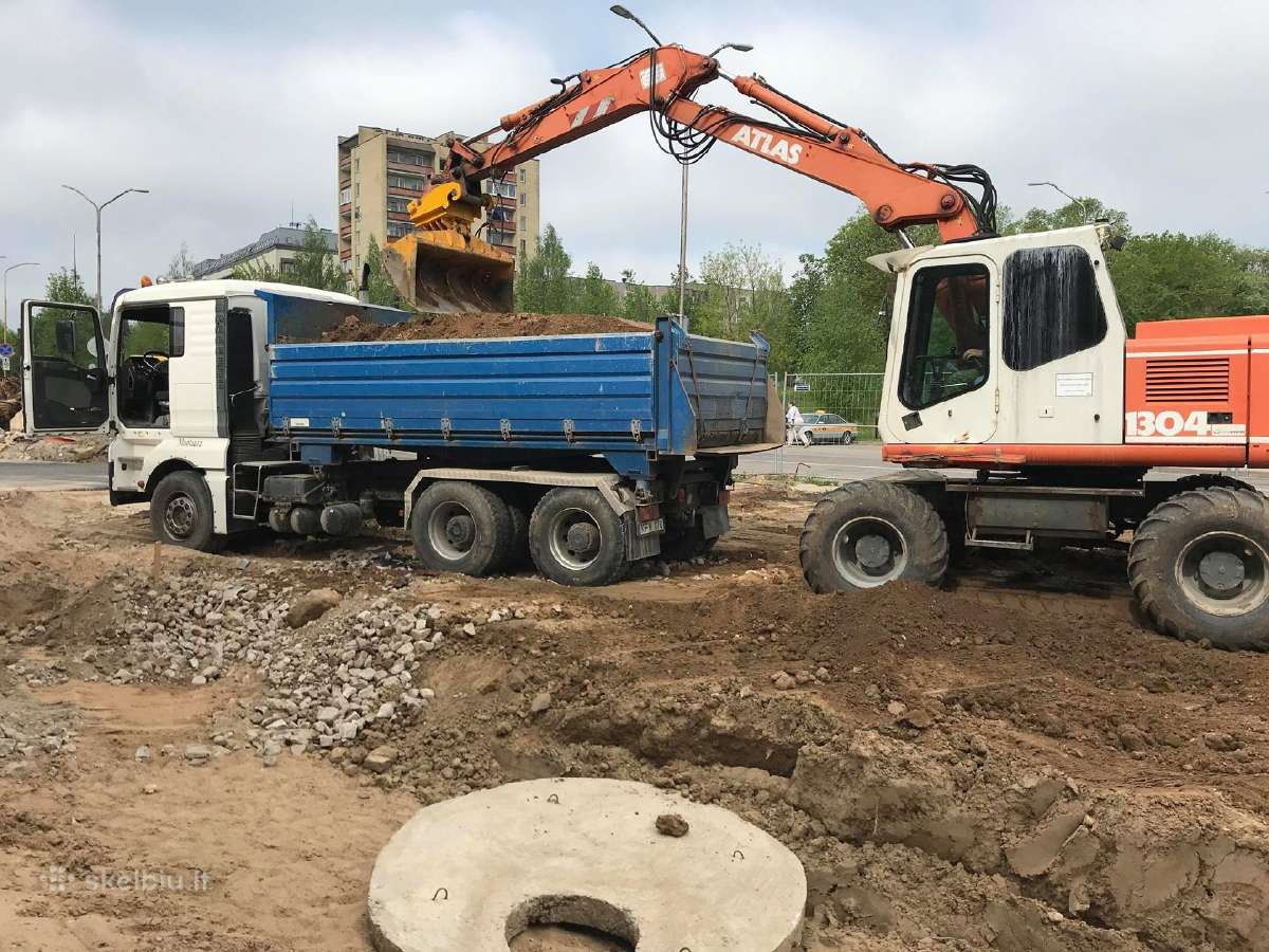 Tvenkinių kasimas, visi žemės darbai - nuotraukos Nr. 19