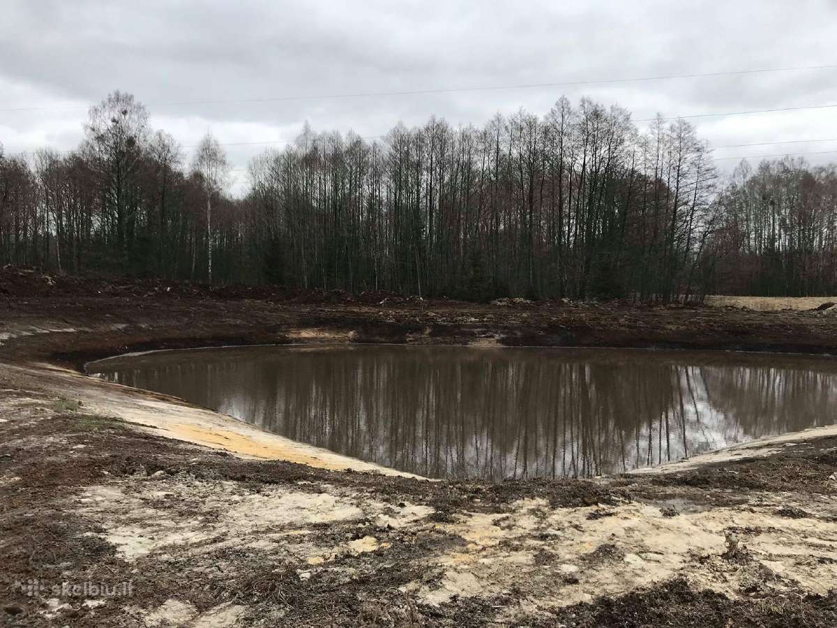 Tvenkinių kasimas, visi žemės darbai - nuotraukos Nr. 20
