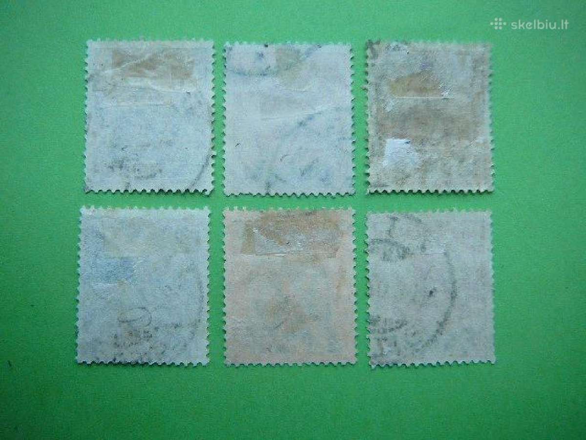 Dancigas Standartai Vokietija 1920 dng1/6a - nuotraukos Nr. 2