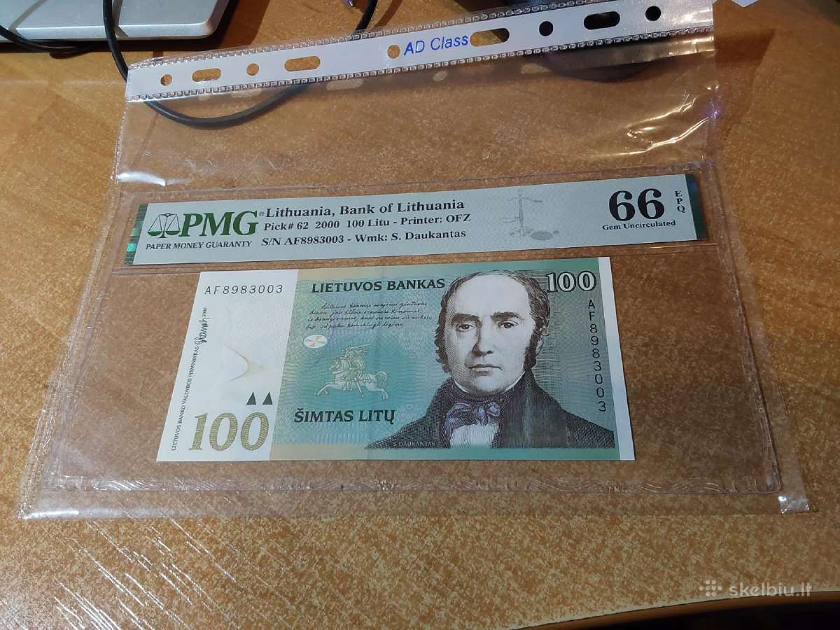 Parduodu litus 1991,1993*,5zz,2zz,200 ir 100 . - nuotraukos Nr. 3