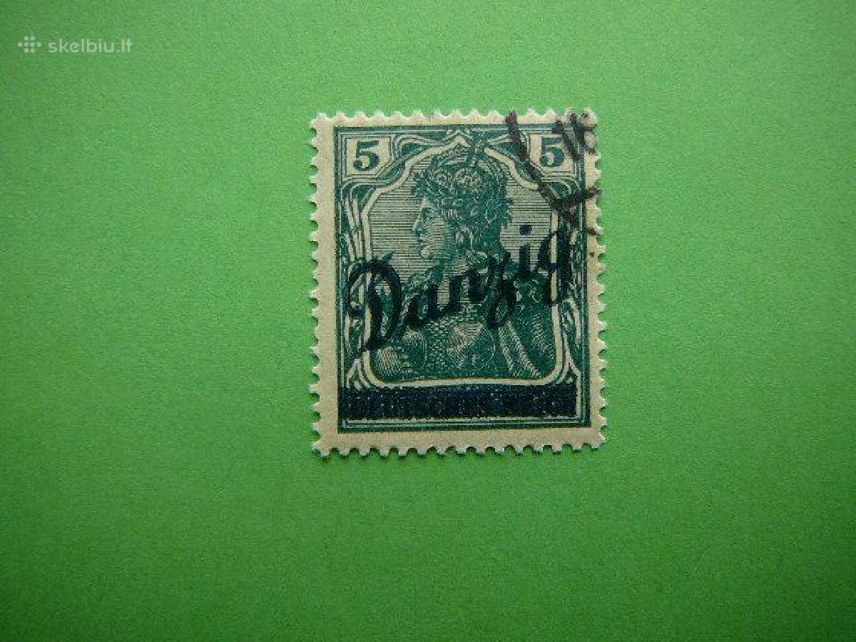 Dancigas Standartai Vokietija 1920 dng21a