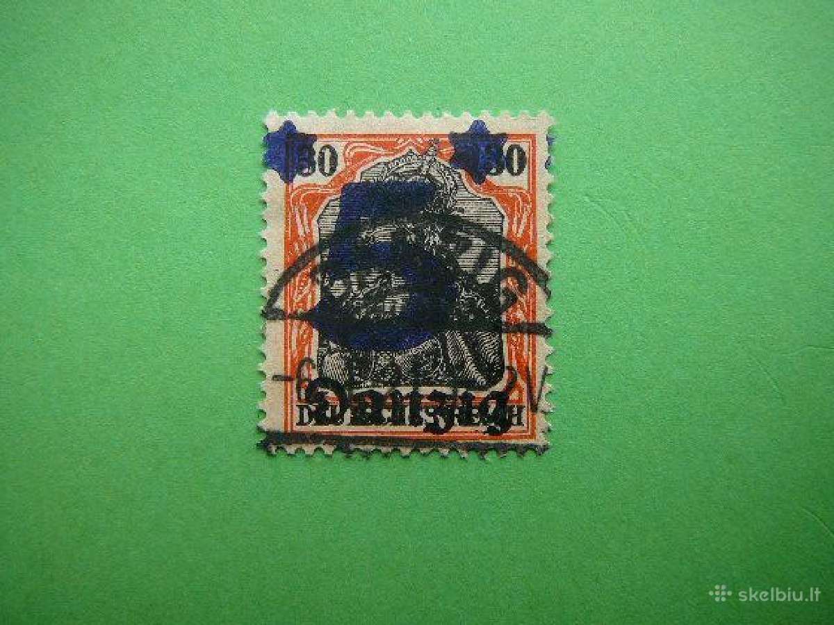 Dancigas Standartai Vokietija 1920 5/30 dng16a