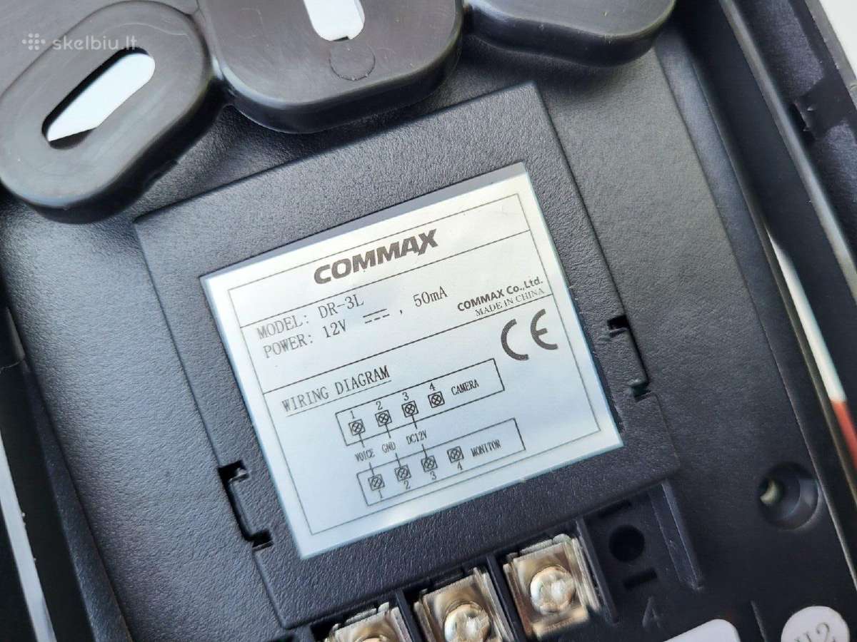 Telefonspynė Vartams Vieno Vartotojo Dr-3l Commax - nuotraukos Nr. 4
