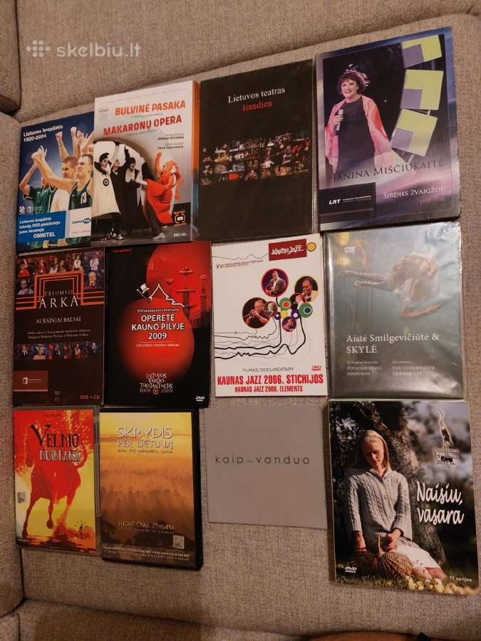 Lietuviškų filmų dvd kolekcija - nuotraukos Nr. 5