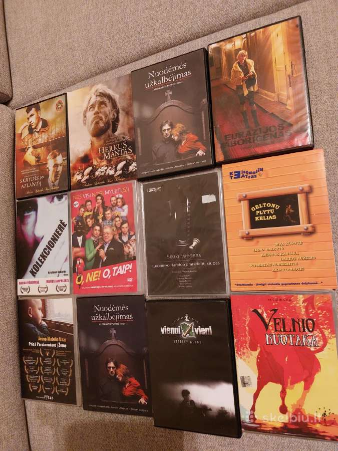Lietuviškų filmų dvd kolekcija
