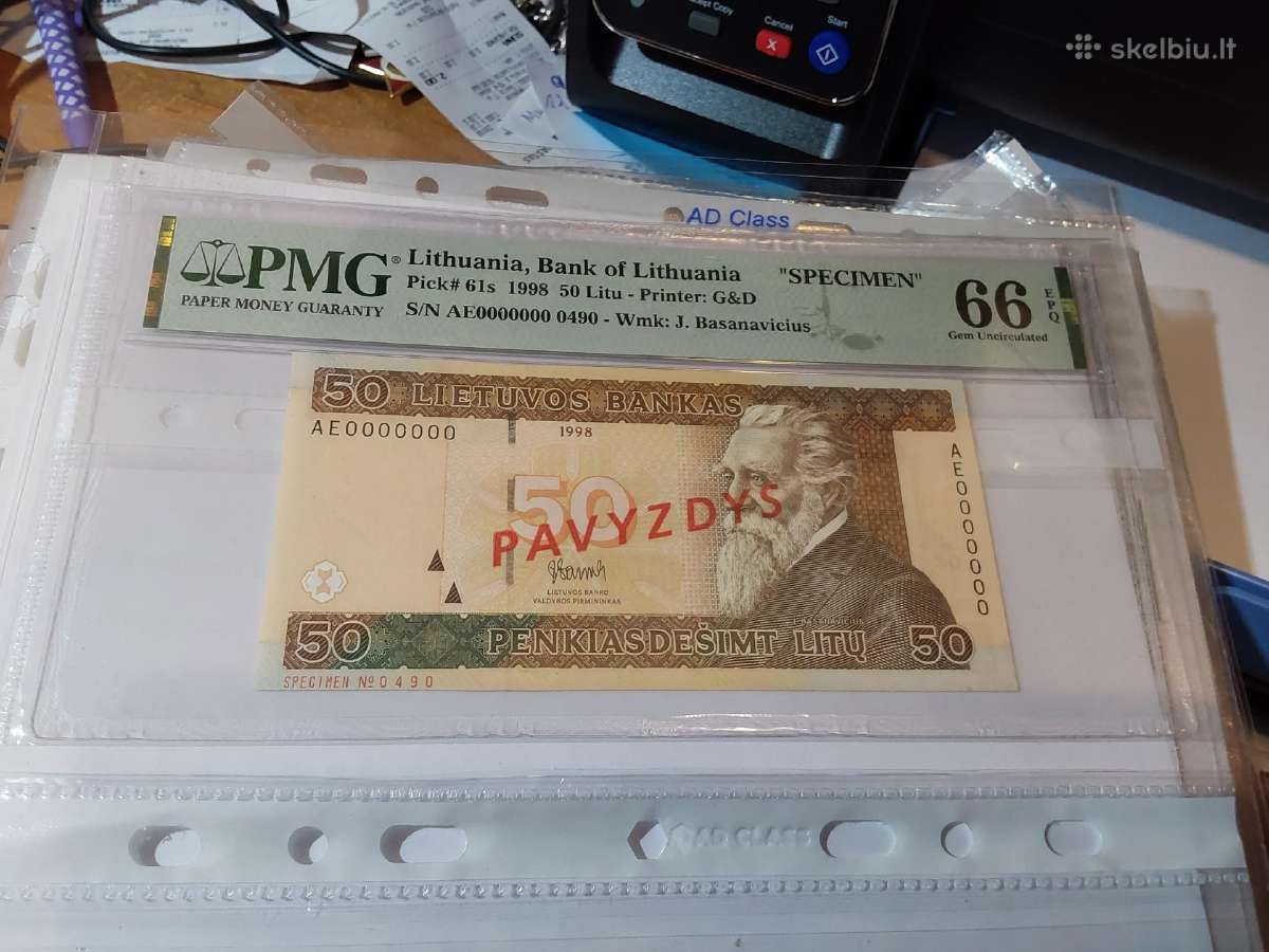 Parduodu litus Pavyzdys 1991-2007 m. - nuotraukos Nr. 7