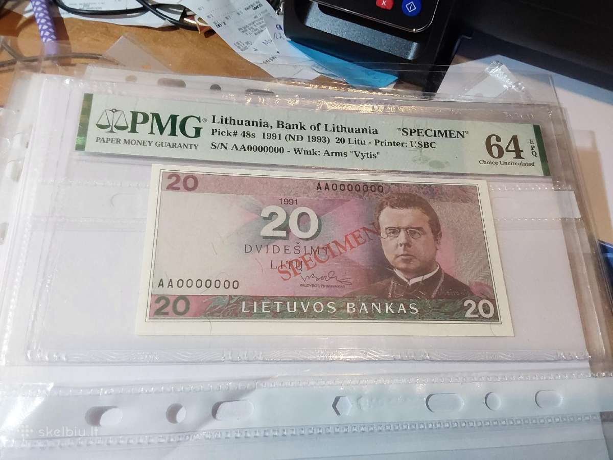 Parduodu litus Pavyzdys 1991-2007 m. - nuotraukos Nr. 10