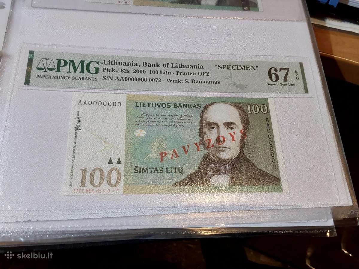 Parduodu litus Pavyzdys 1991-2007 m. - nuotraukos Nr. 5