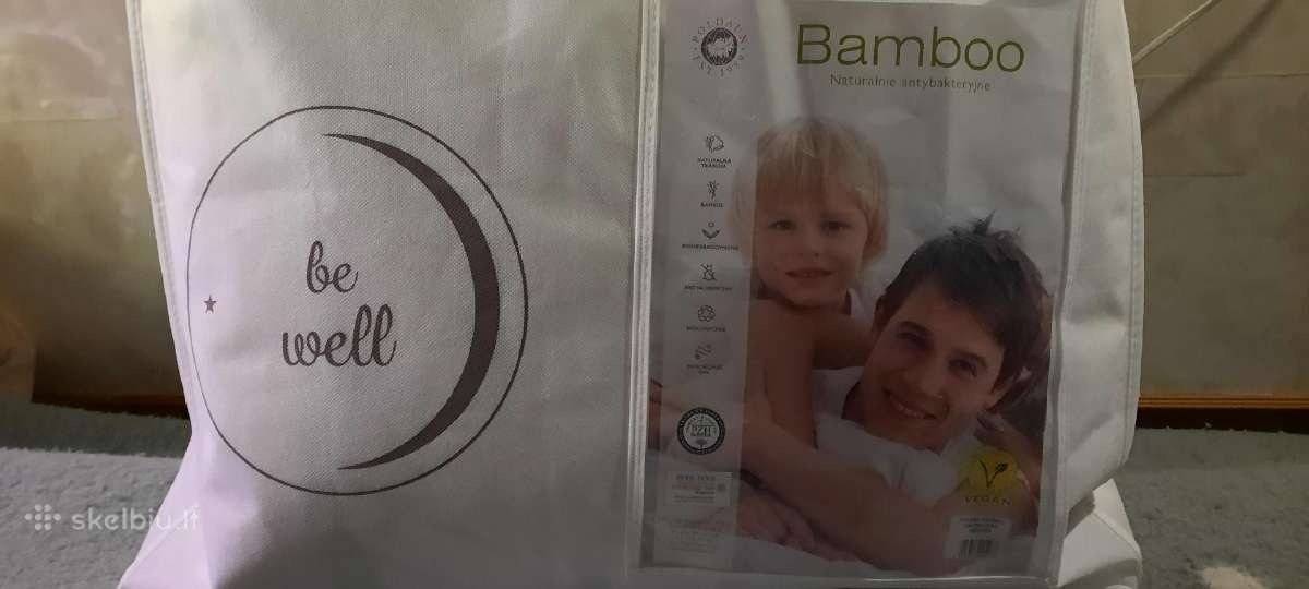 Antklodė su bambuko pluoštu - nuotraukos Nr. 2