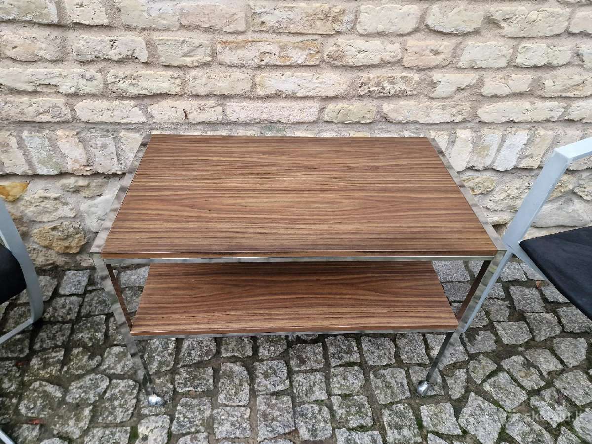 Vintažinis mid century Bauhaus st.staliukas - nuotraukos Nr. 3