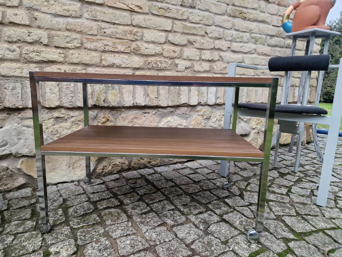 Vintažinis mid century Bauhaus st.staliukas - nuotraukos Nr. 6