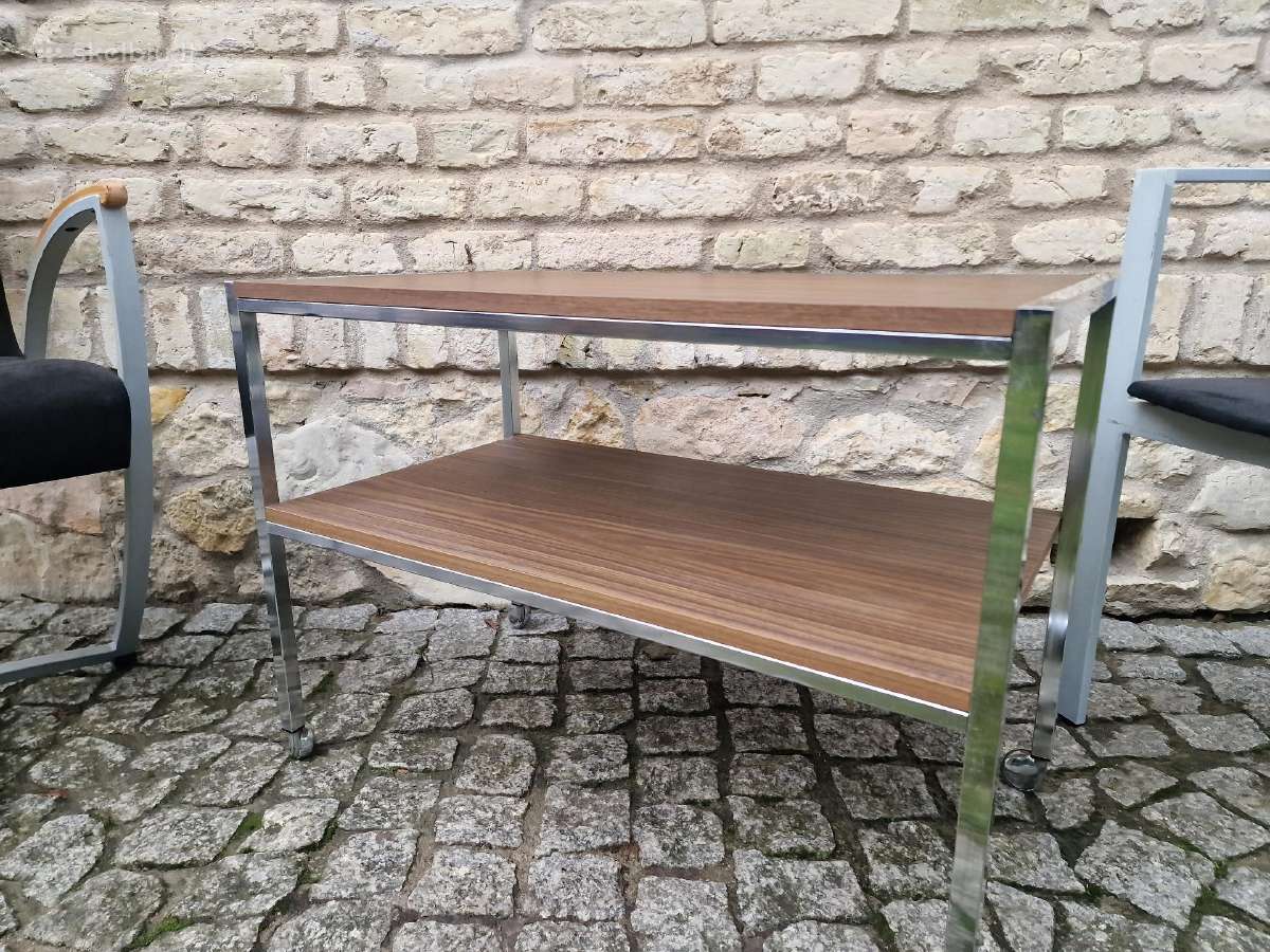 Vintažinis mid century Bauhaus st.staliukas - nuotraukos Nr. 9