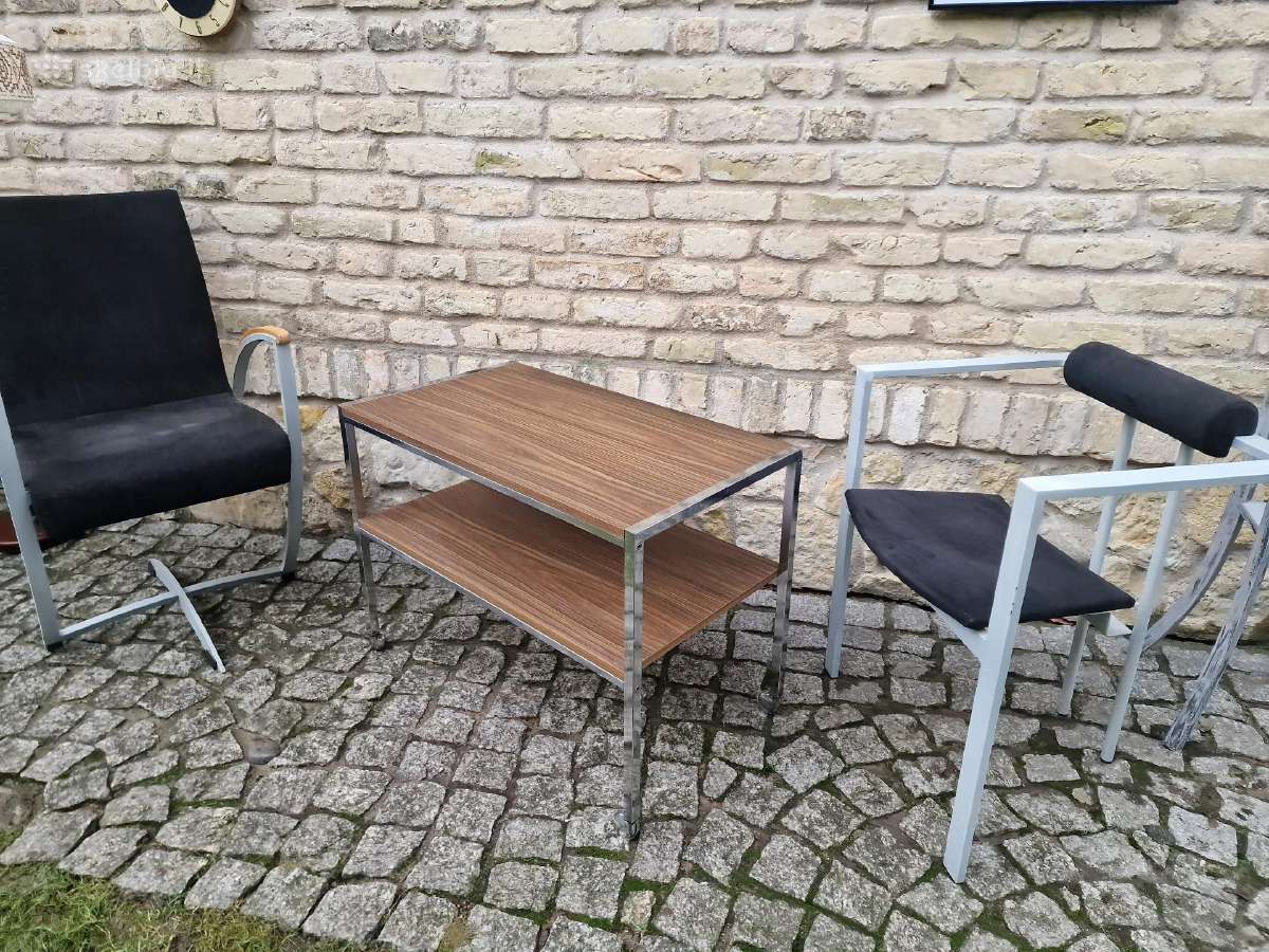 Vintažinis mid century Bauhaus st.staliukas - nuotraukos Nr. 12