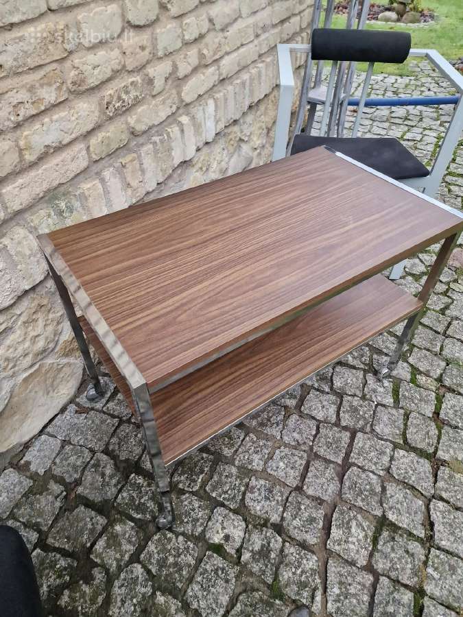 Vintažinis mid century Bauhaus st.staliukas - nuotraukos Nr. 14