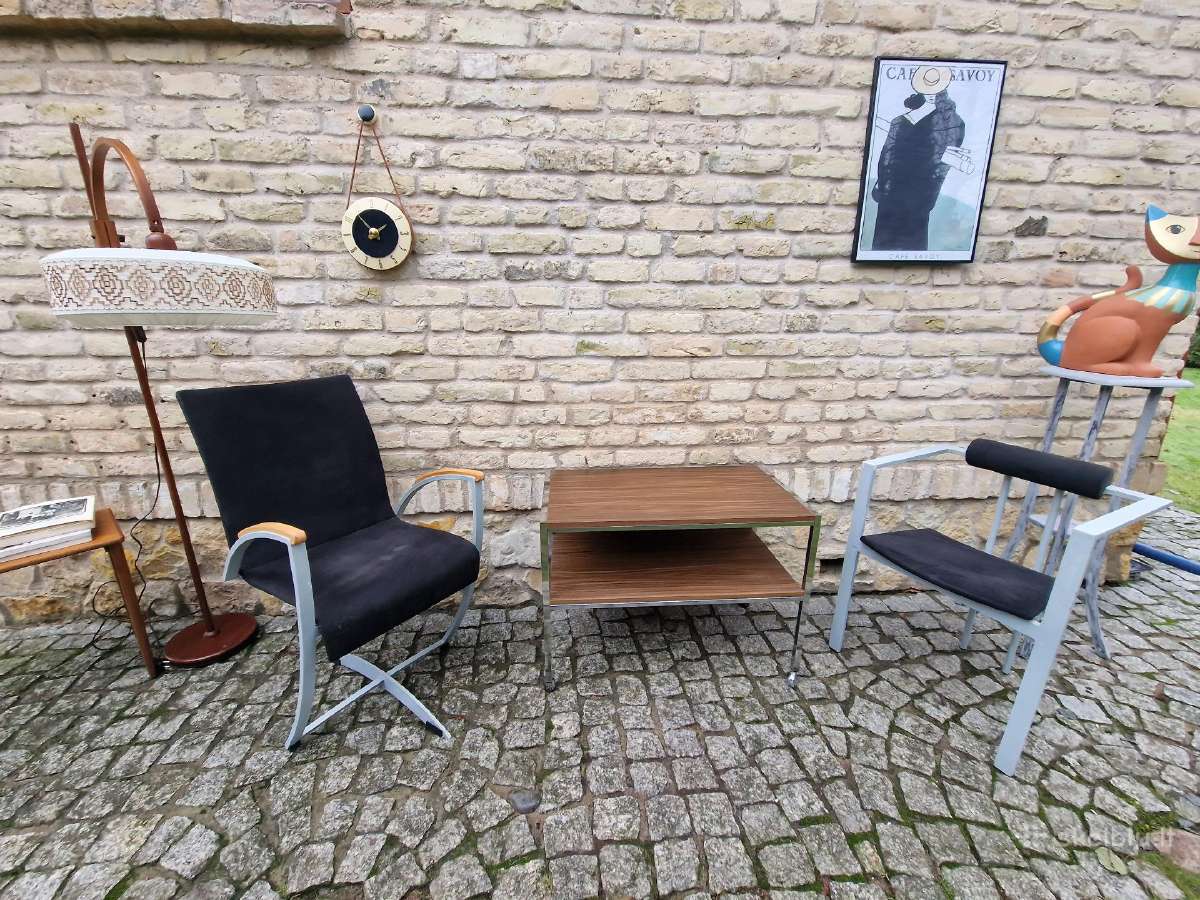 Vintažinis mid century Bauhaus st.staliukas - nuotraukos Nr. 20