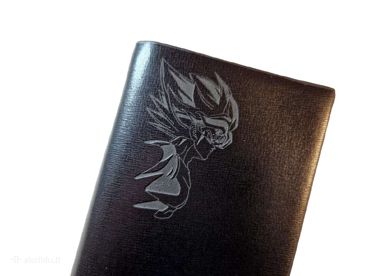 Dragonball Z Piniginė unisex Juoda Odinė - nuotraukos Nr. 4