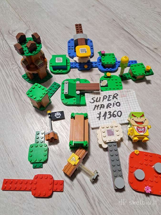 Lego Super mario naudoti ir nauji