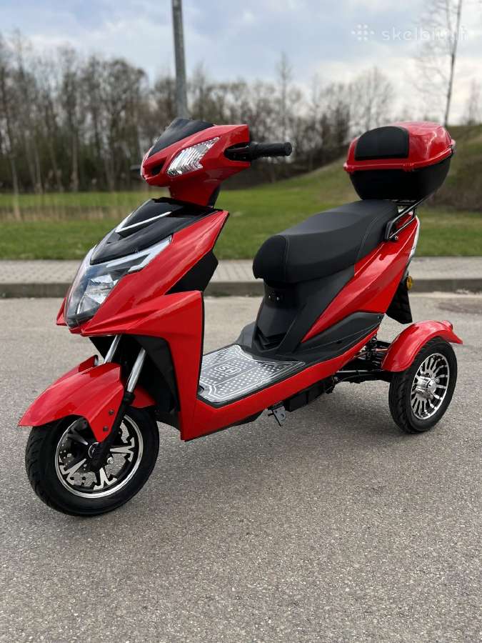 Elektrinis triratis motoroleris triraciai - nuotraukos Nr. 4