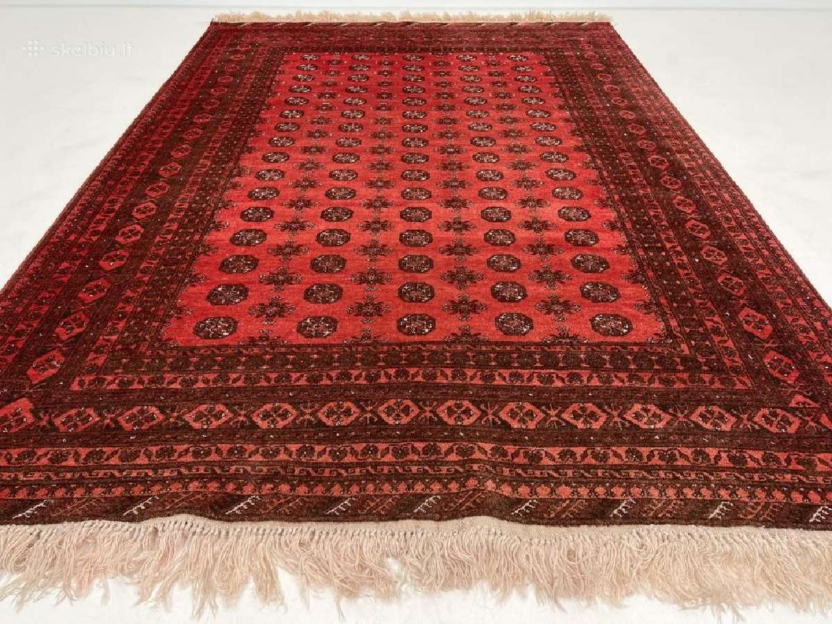 Rankų darbo kilimas "Afgan" 203x294 cm