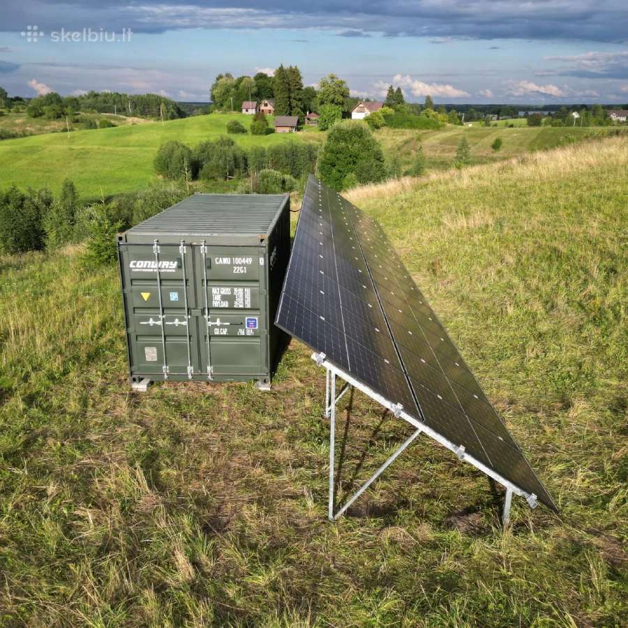 10kw antžeminės saulės elektrinės komplektas - nuotraukos Nr. 3
