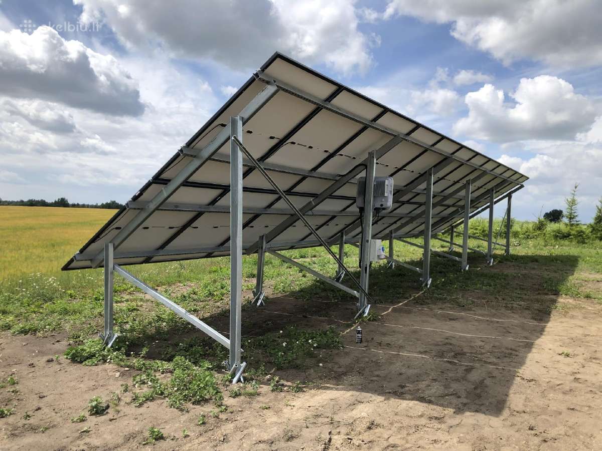 10kw antžeminės saulės elektrinės komplektas - nuotraukos Nr. 7