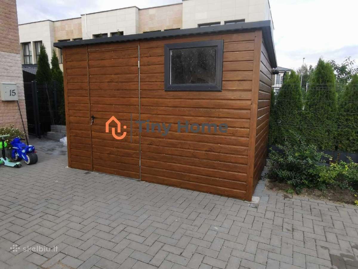 Sandėliukas 2x3 m. 6 kv m2 nemokamas pristatymas - nuotraukos Nr. 5