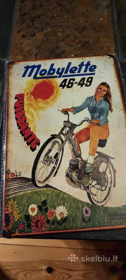 Lentelės metalinės dviračiu tematika kaina po 10 e - nuotraukos Nr. 3