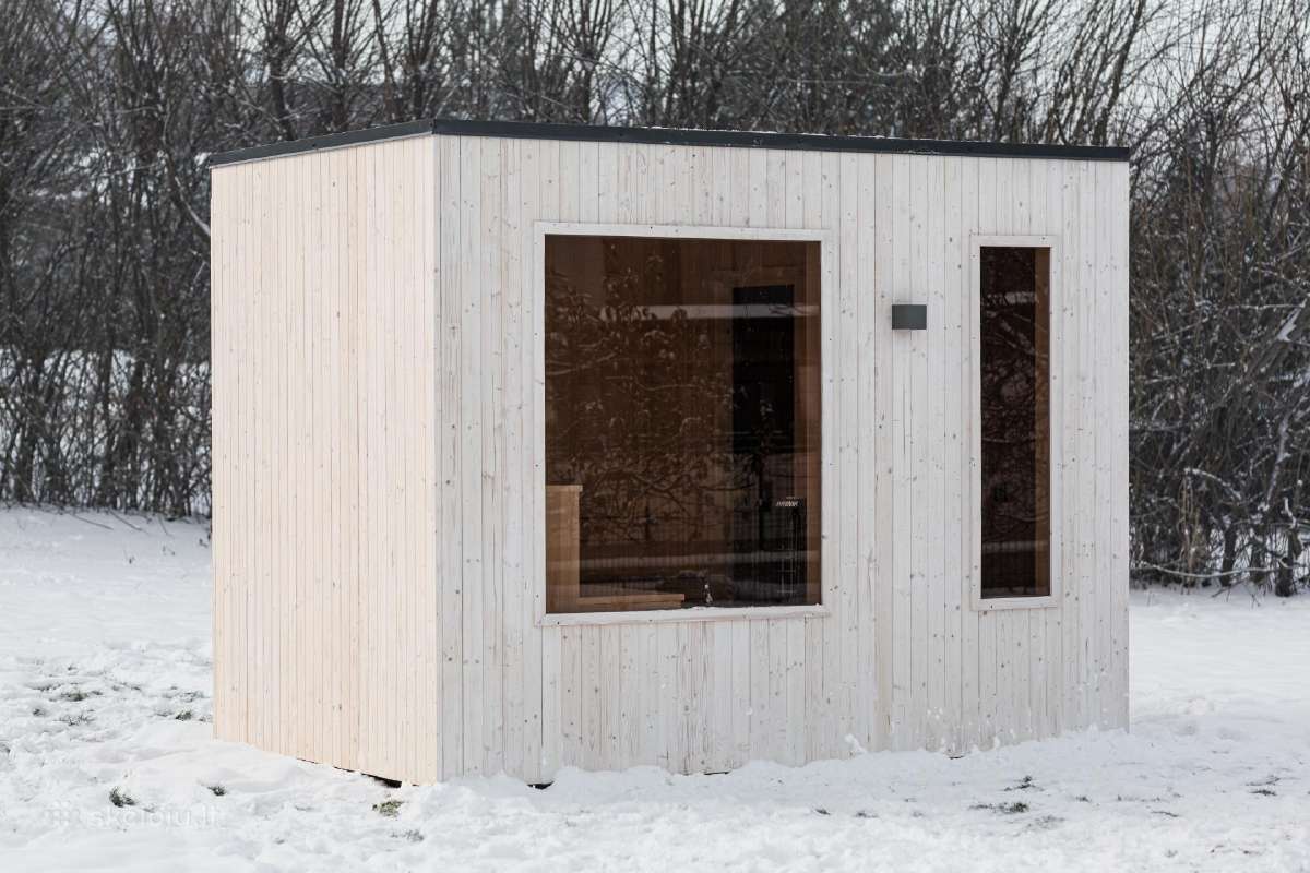 Karkasinė pirtis su 10% nuolaida! 14.1m2 - nuotraukos Nr. 17
