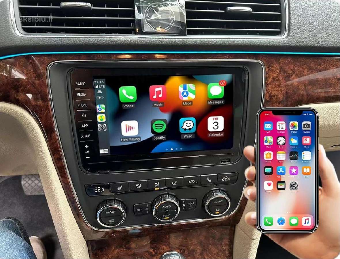 Volkswagen Rcd880 Pro su Carplay multimedija 8inch - nuotraukos Nr. 13