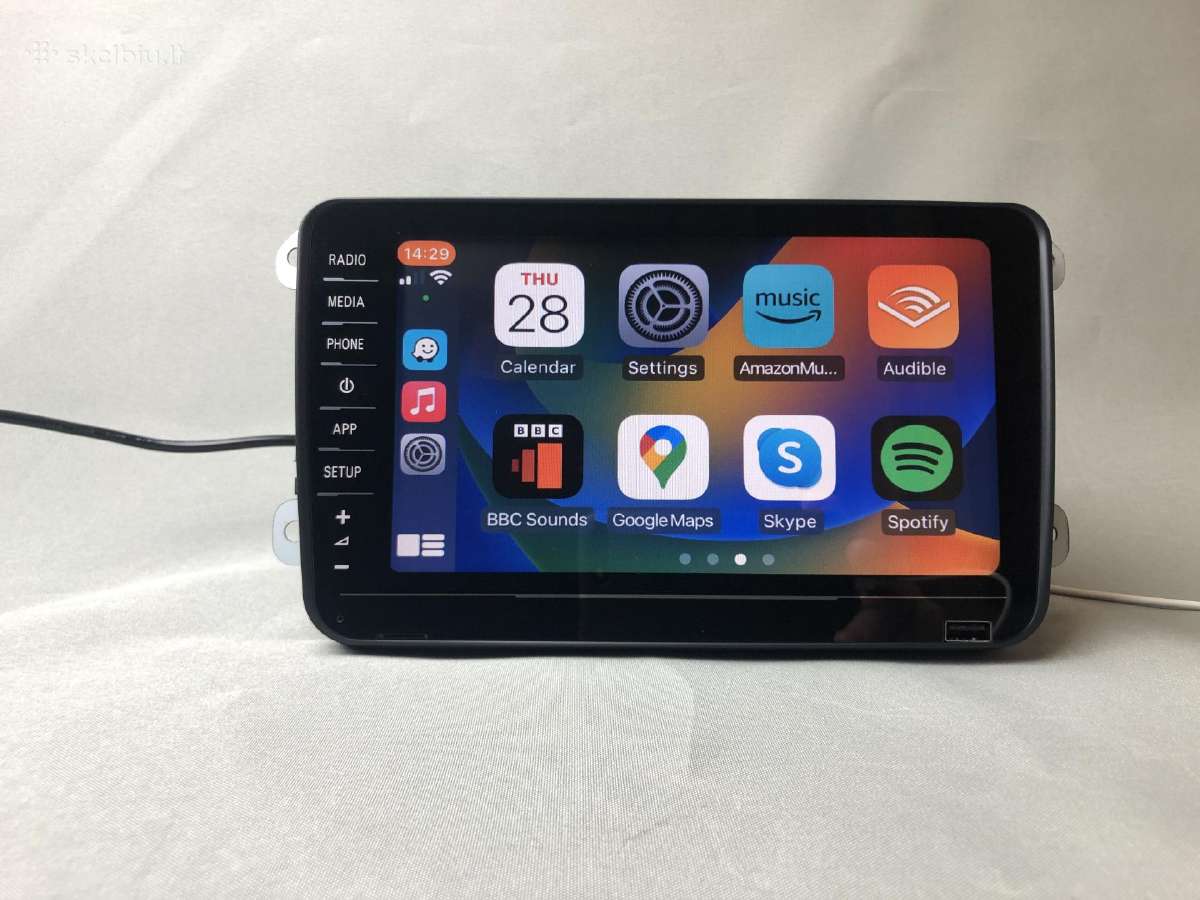 Volkswagen Rcd880 Pro su Carplay multimedija 8inch - nuotraukos Nr. 3