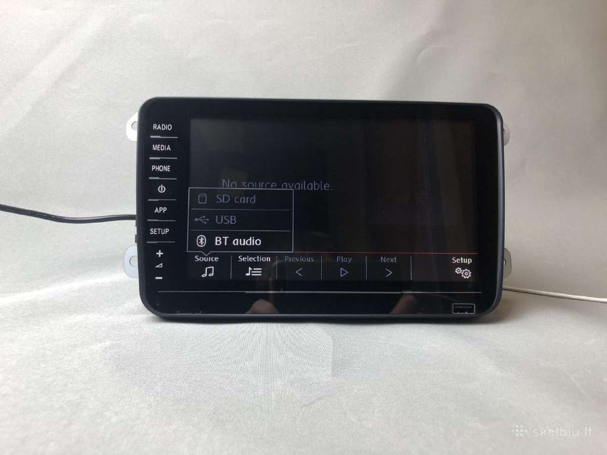 Volkswagen Rcd880 Pro su Carplay multimedija 8inch - nuotraukos Nr. 22