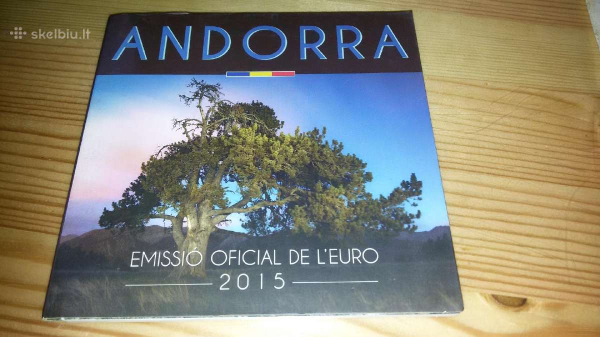 Andorra monetu rinkinys 2015