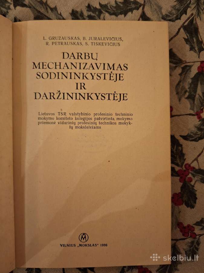 Darbų mechanizavimas sodininkystėje ir daržininkyt - nuotraukos Nr. 4