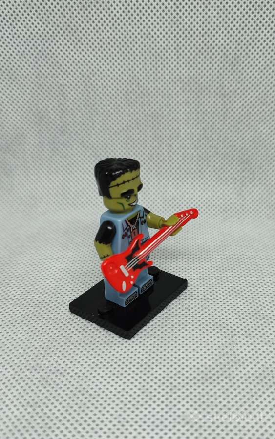Lego minifigūrėlė 71010 serija 14 Monster Rocker - nuotraukos Nr. 2