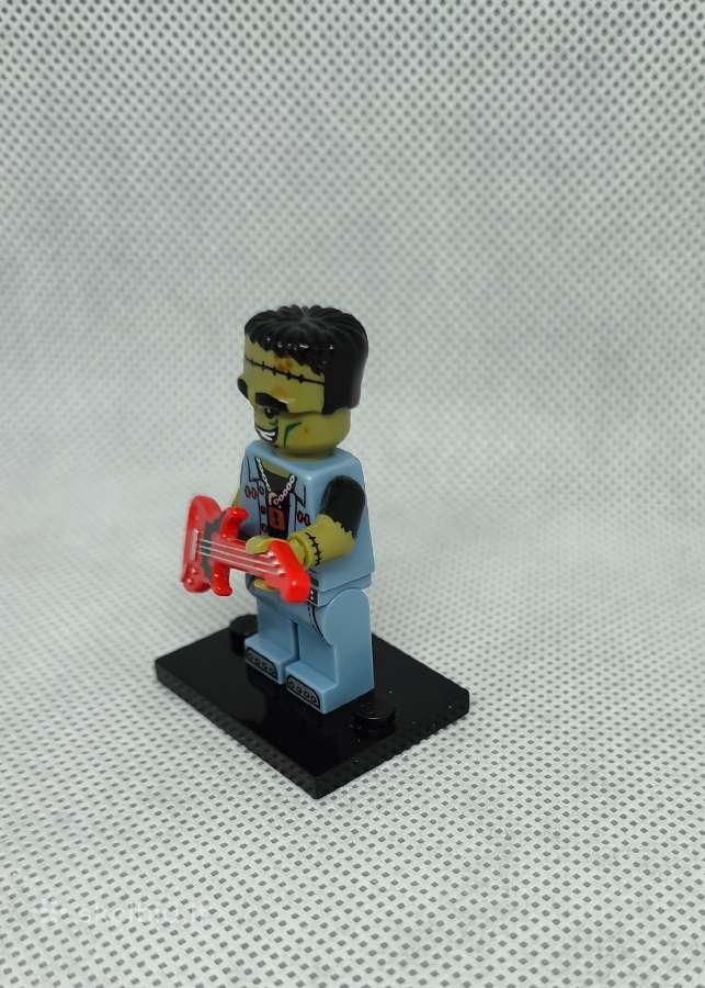 Lego minifigūrėlė 71010 serija 14 Monster Rocker - nuotraukos Nr. 3