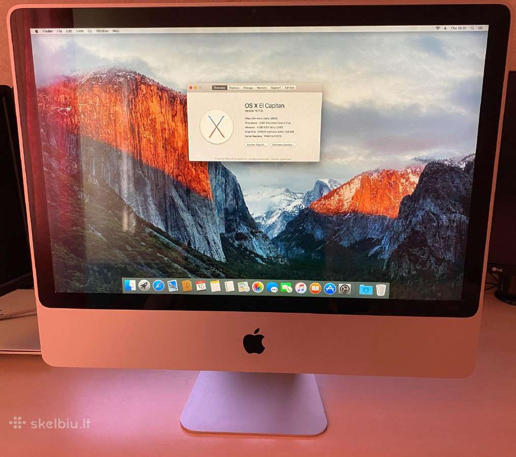Apple iMac 24 2009 - nuotraukos Nr. 2