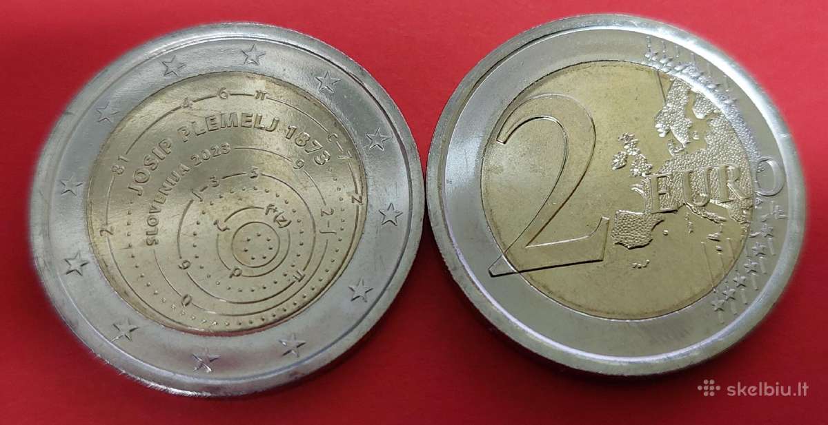 Slovenija 2023m2€ Josip Plemeli Unc