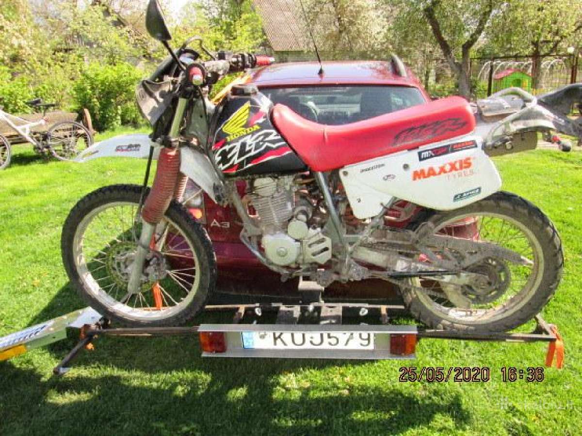 Priekaba - stovas motociklui vežti. - nuotraukos Nr. 15