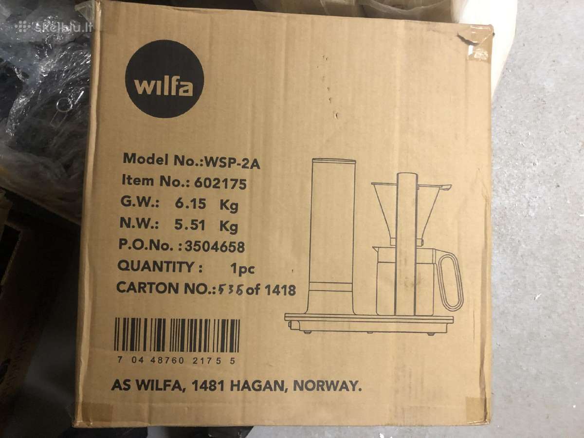 Kavos aparatas Wilfa Svart Precision Wsp2a - nuotraukos Nr. 2