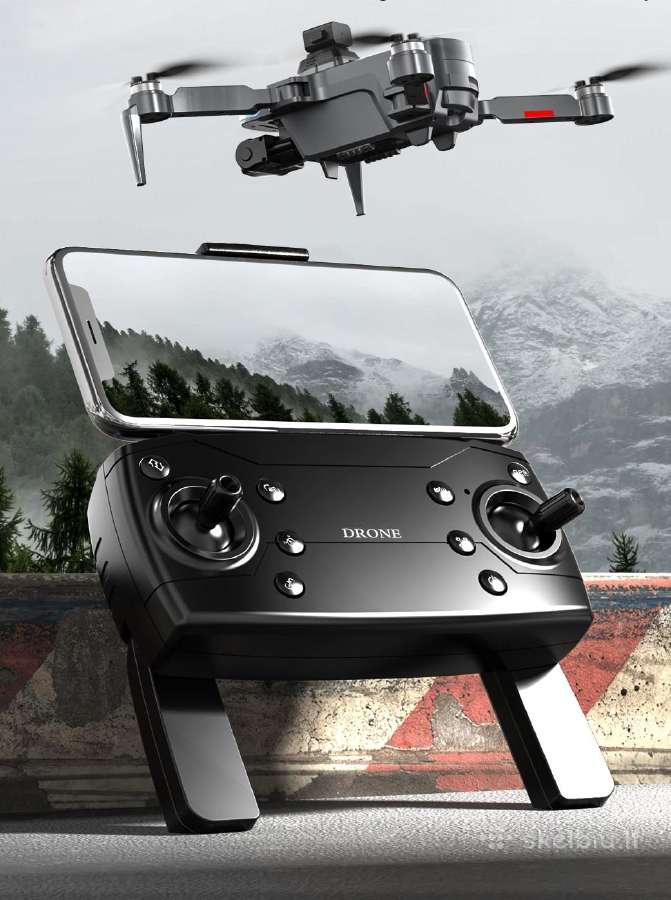Dronas Kf108 su dviejomis kameromis GPS ir WiFi - nuotraukos Nr. 8