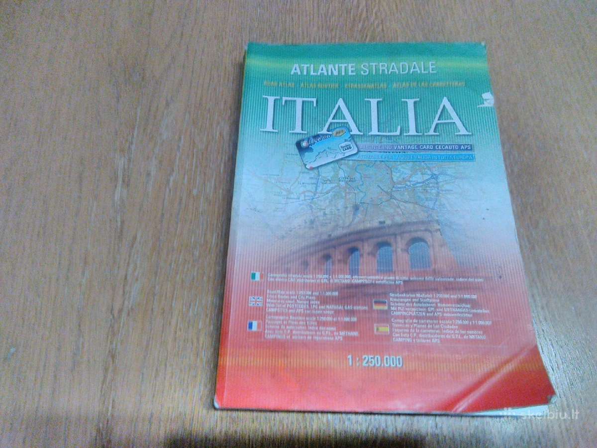 Italija žemėlapiai - nuotraukos Nr. 2