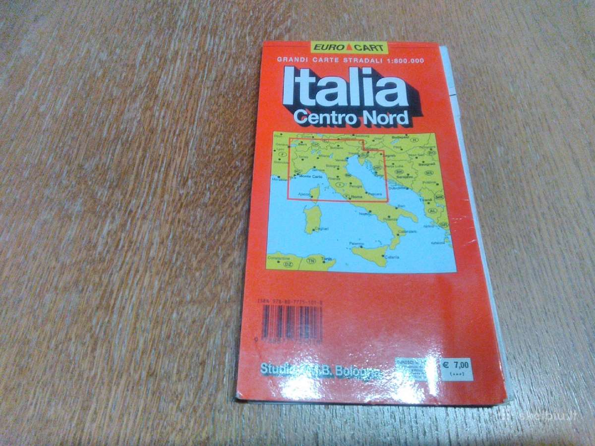 Italija žemėlapiai - nuotraukos Nr. 4