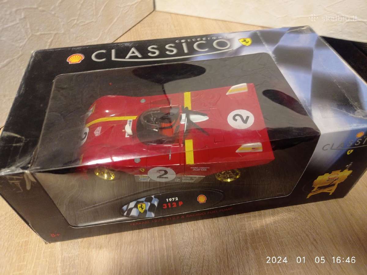 1972m.ferrari 312p 1:18 - nuotraukos Nr. 2
