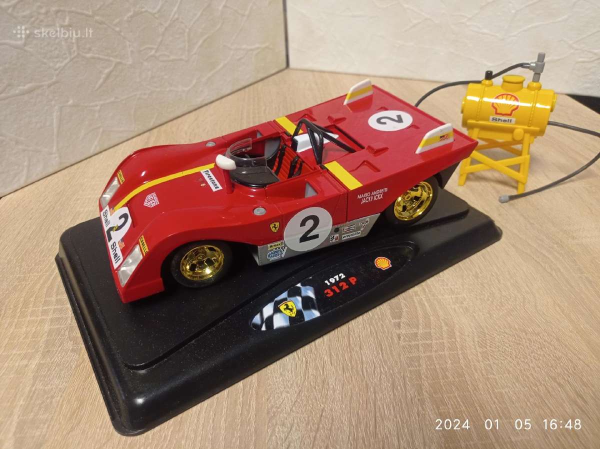 1972m.ferrari 312p 1:18 - nuotraukos Nr. 3