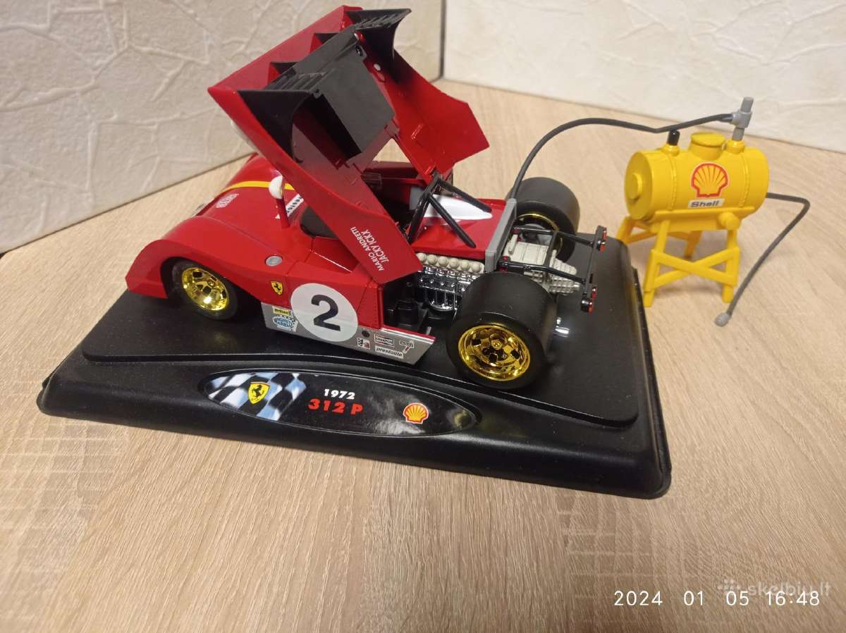 1972m.ferrari 312p 1:18 - nuotraukos Nr. 4