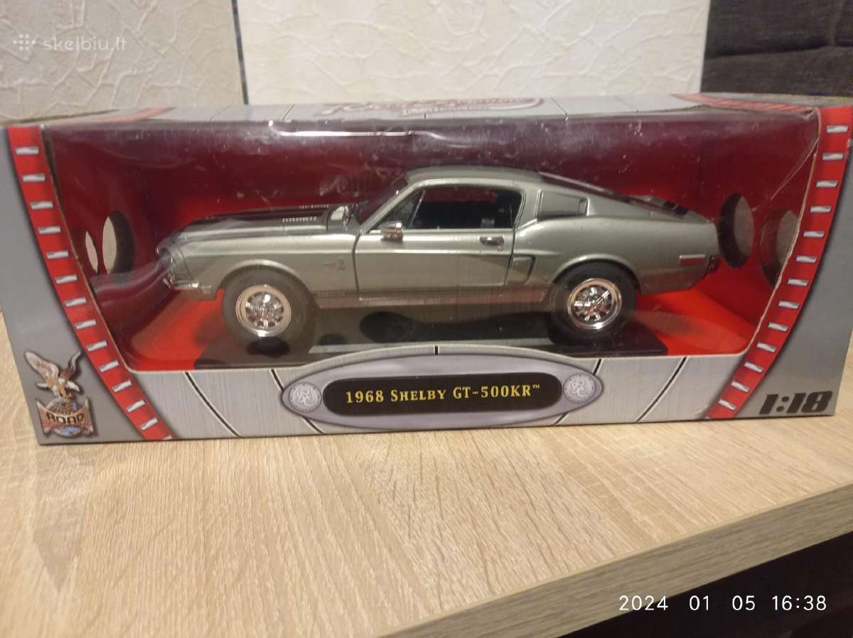 1968m.shelby Gt 500kk 1:18