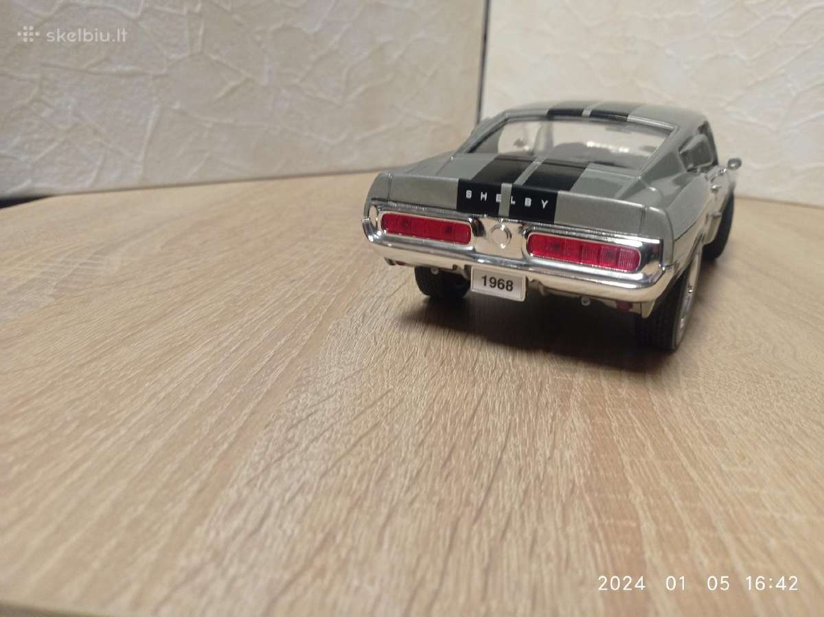 1968m.shelby Gt 500kk 1:18 - nuotraukos Nr. 5