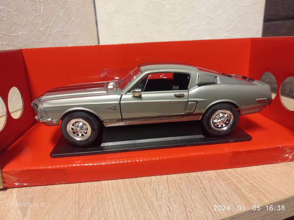 1968m.shelby Gt 500kk 1:18 - nuotraukos Nr. 6