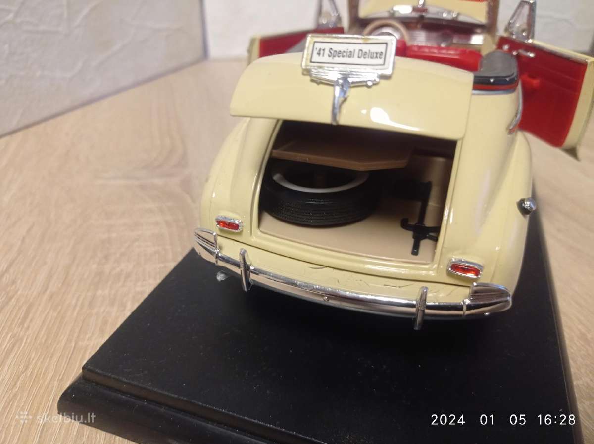 1941m.chevrolet Speciali Deluxe 1:18 - nuotraukos Nr. 4
