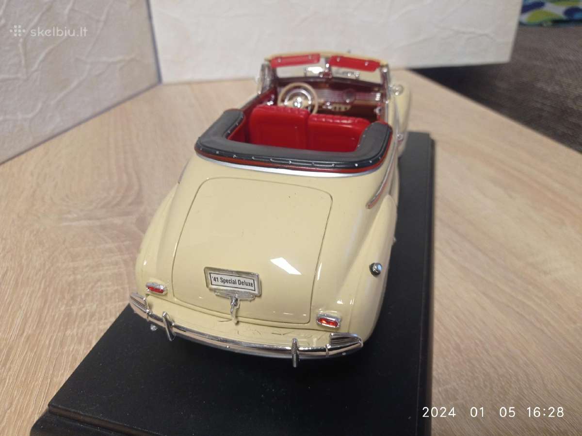 1941m.chevrolet Speciali Deluxe 1:18 - nuotraukos Nr. 6